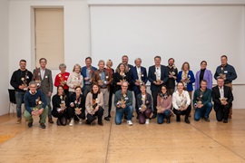 Verleihung des Awards "Gesundes Luzern" am 19.11.2024 im Marianischen Saal in Luzern