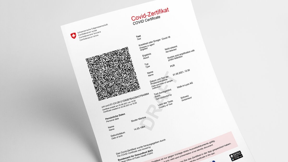 COVID-Zertifikat