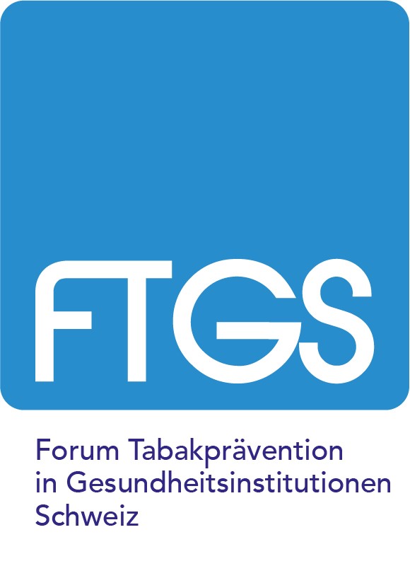 Logo "Forum Tabakprävention in Gesundheitsinstitutionen Schweiz"